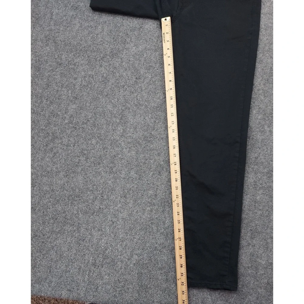 BANANA REPUBLIC Travel Jean Pants Mens 32x34 Black Stretch Athletic Fit Dark